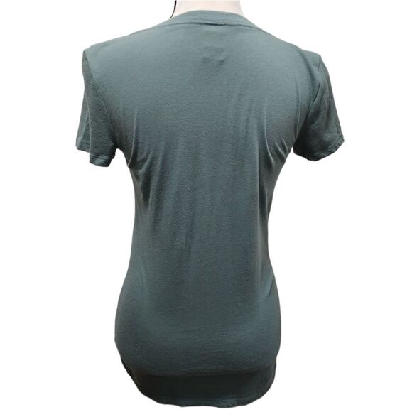 PINK Victoria's Secret Green Short Sleeve Tee - Picture 3 of 4